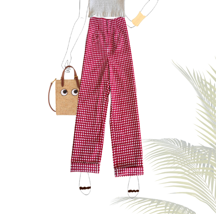 The Picnic Pant - Red