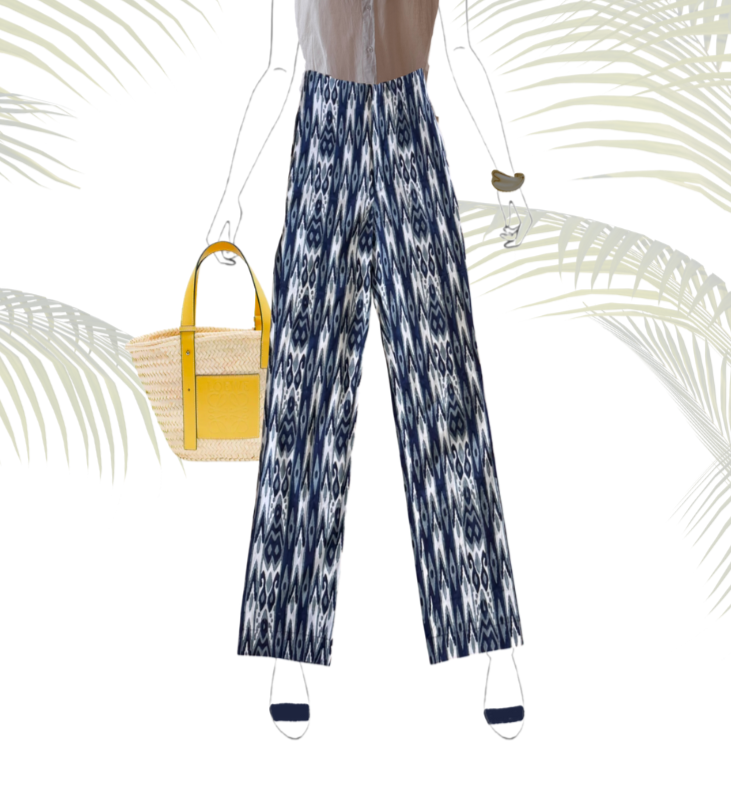 The Picnic Pant - Blue