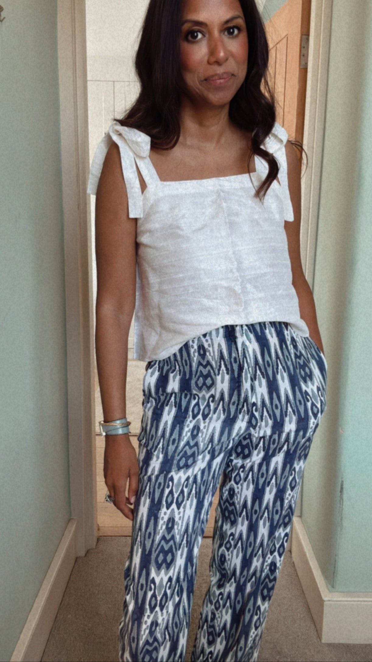 The Picnic Pant - Blue