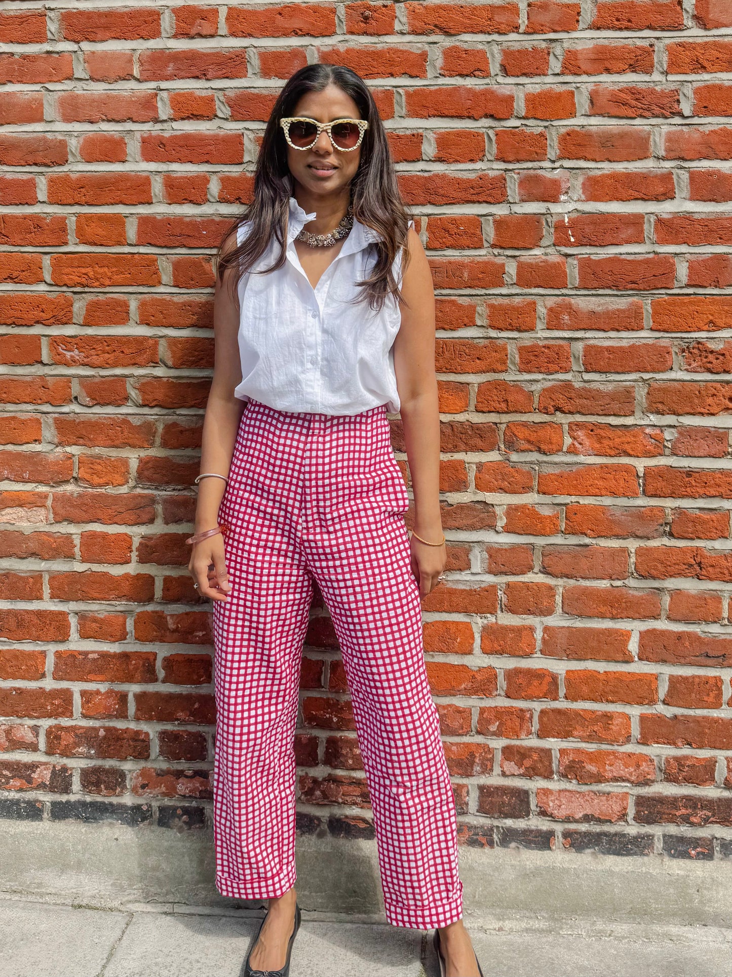 The Picnic Pant - Red