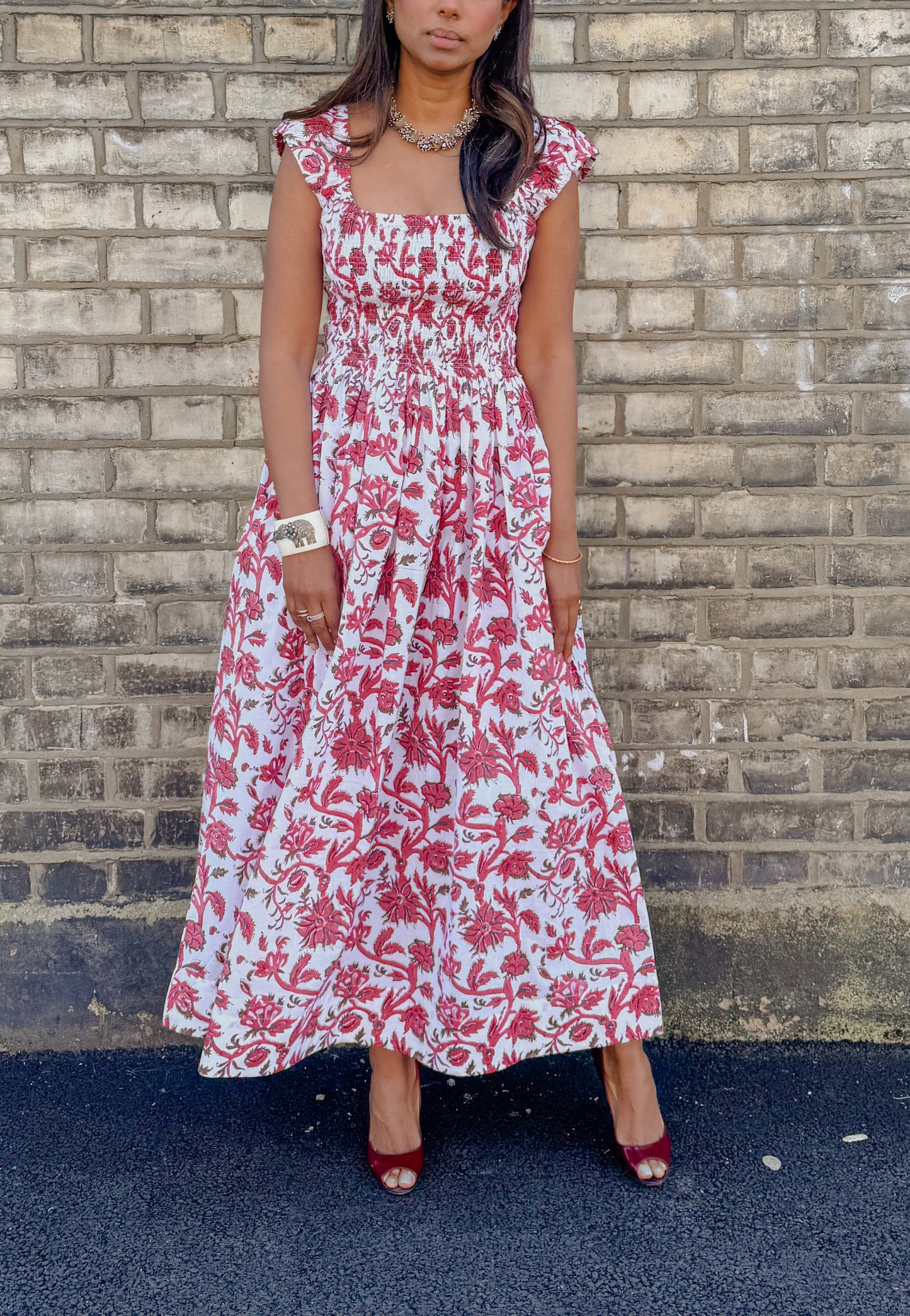 The Tilly Dress - Red