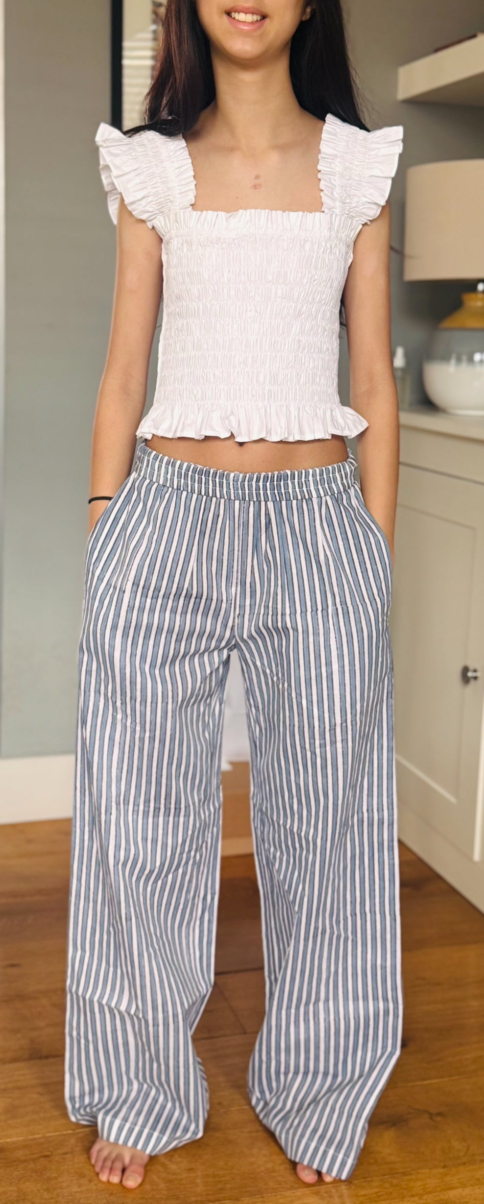 The Teen Weekend pant -Blue