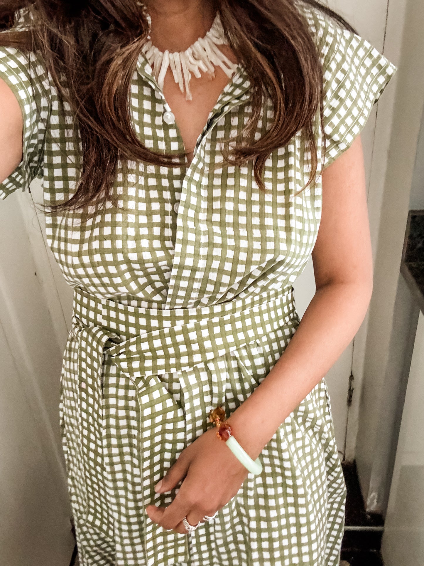 Faye Coffee Dress