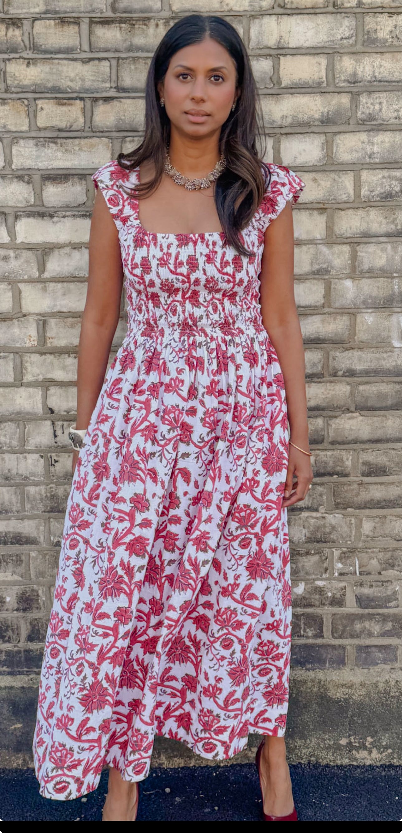 The Tilly Dress - Red