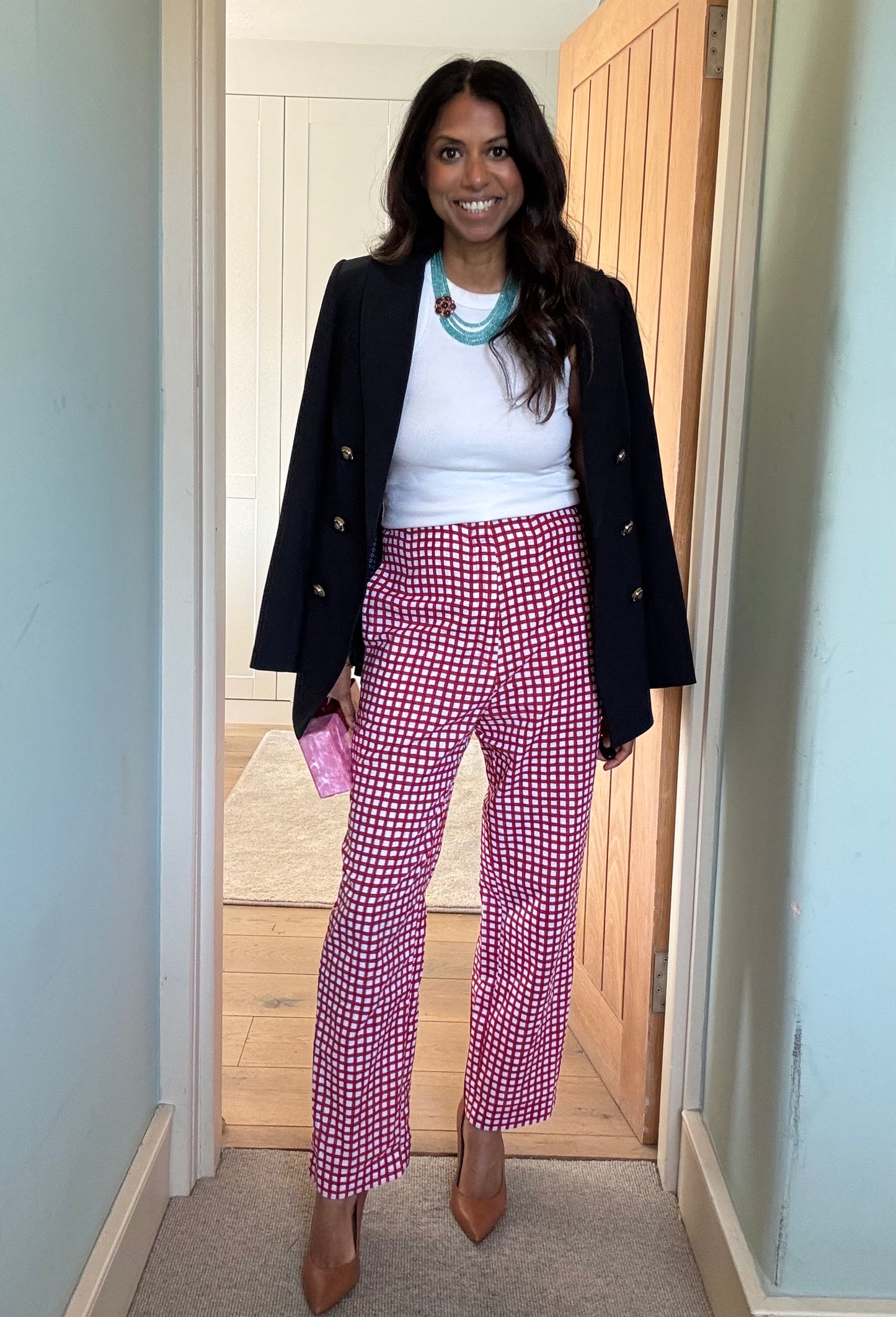 The Picnic Pant - Red