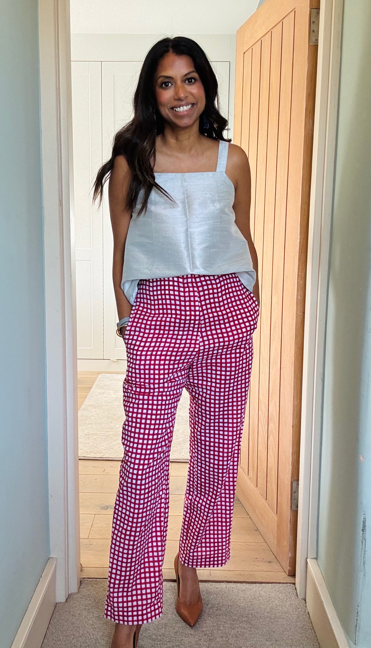 The Picnic Pant - Red