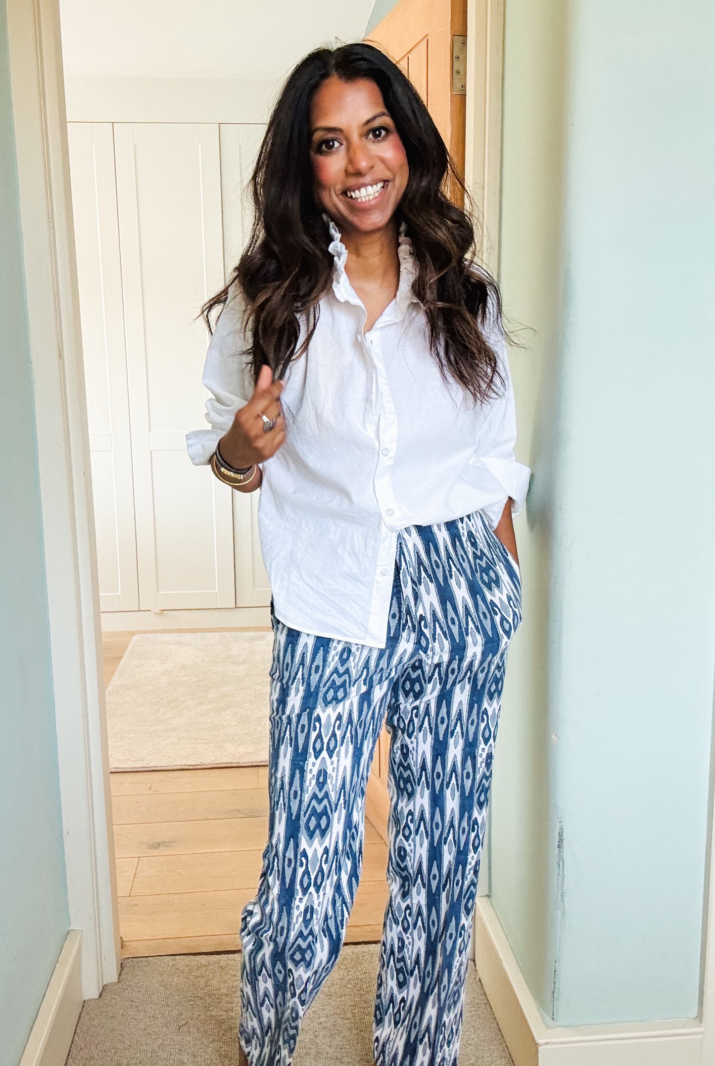 The Picnic Pant - Blue