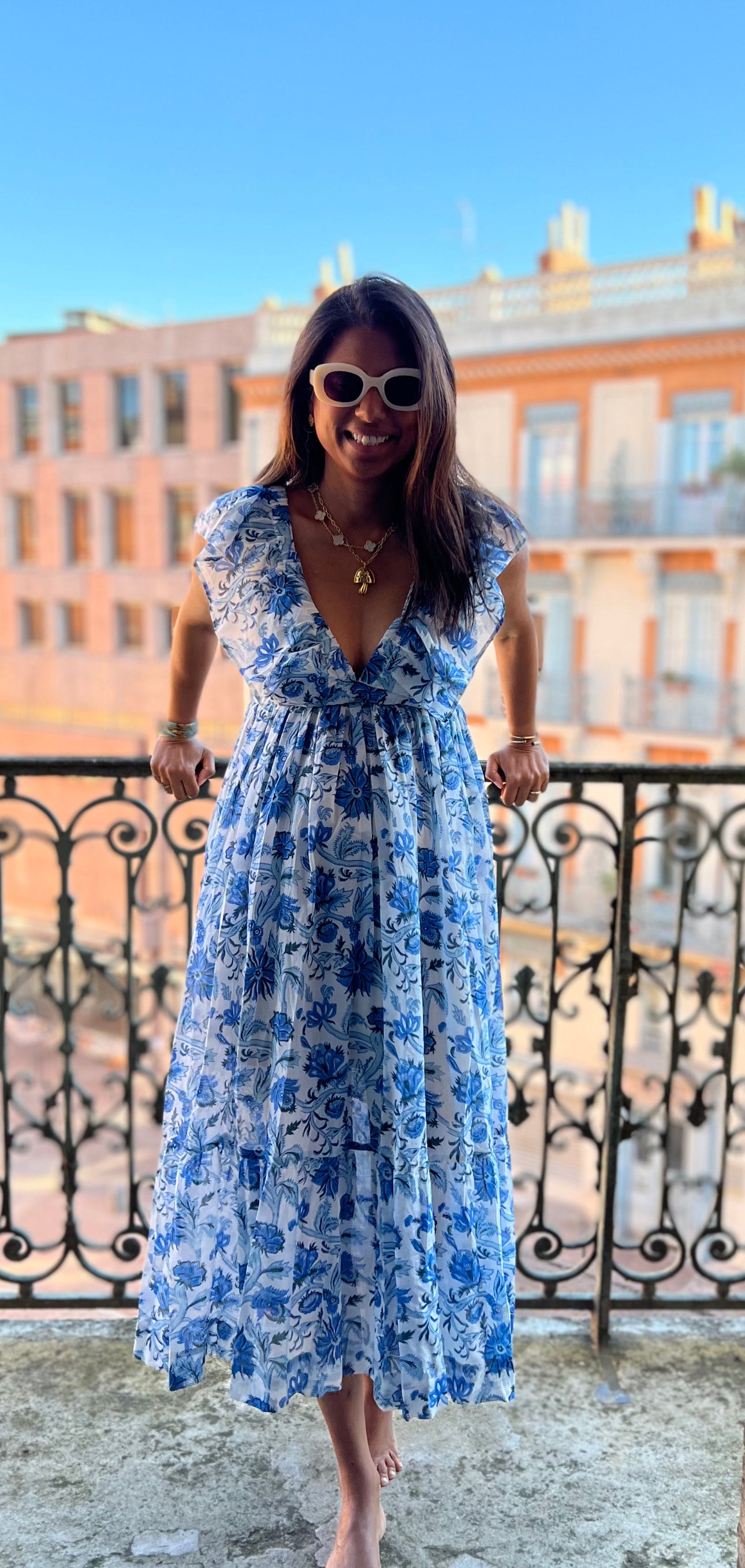 Jackie Dress Blue