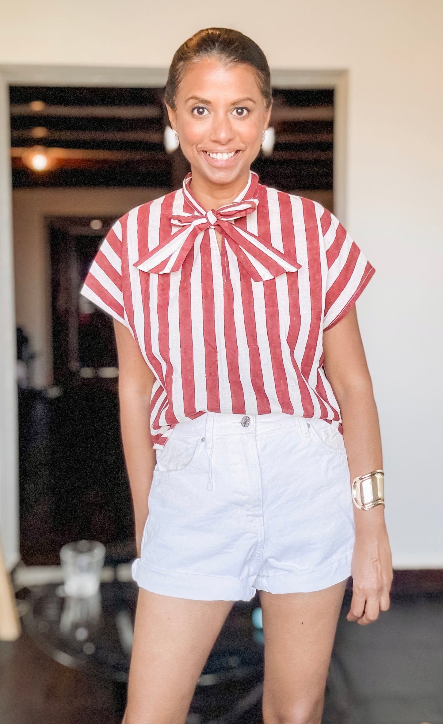 Mia Shirt in Stripes