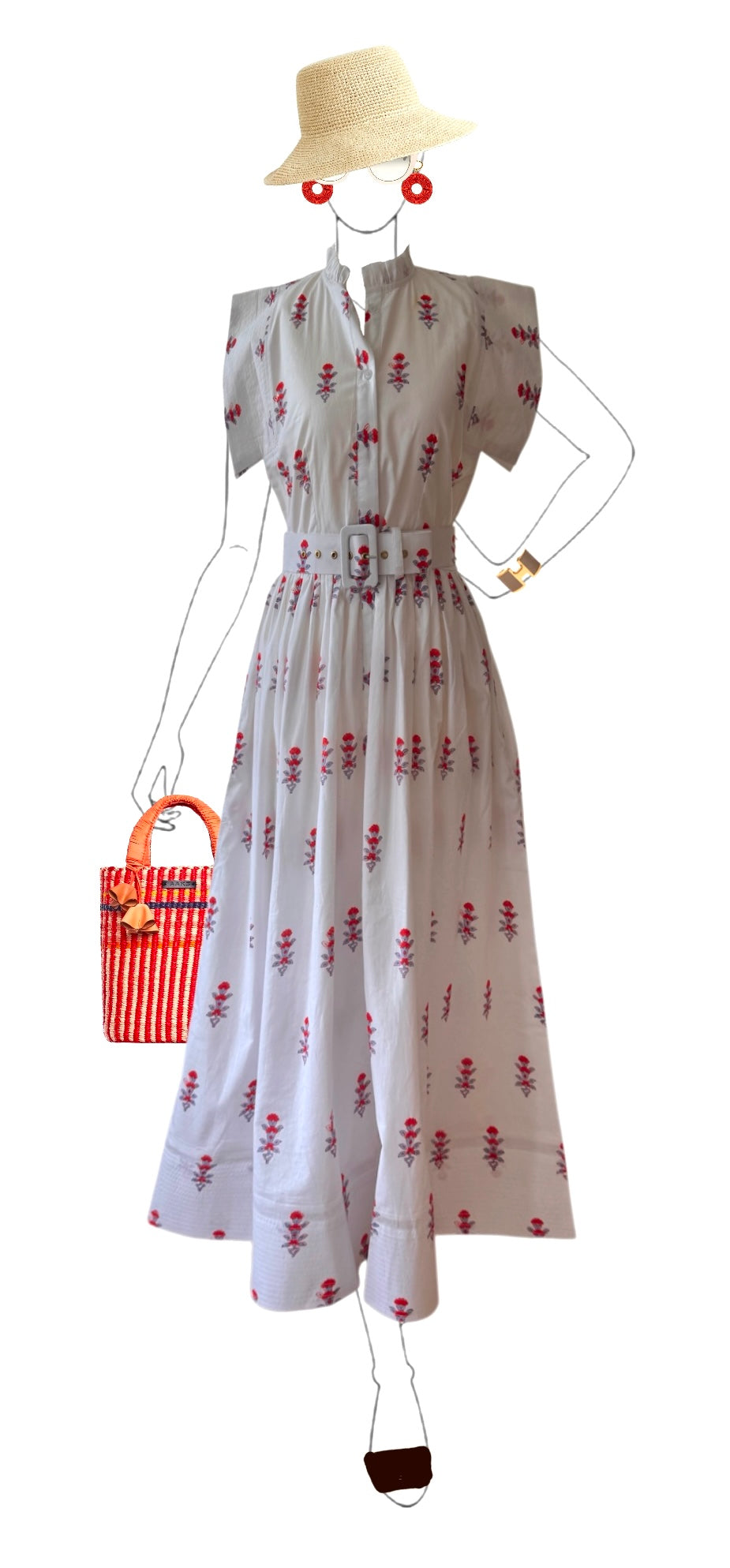 The Isobel Dress - Tulip