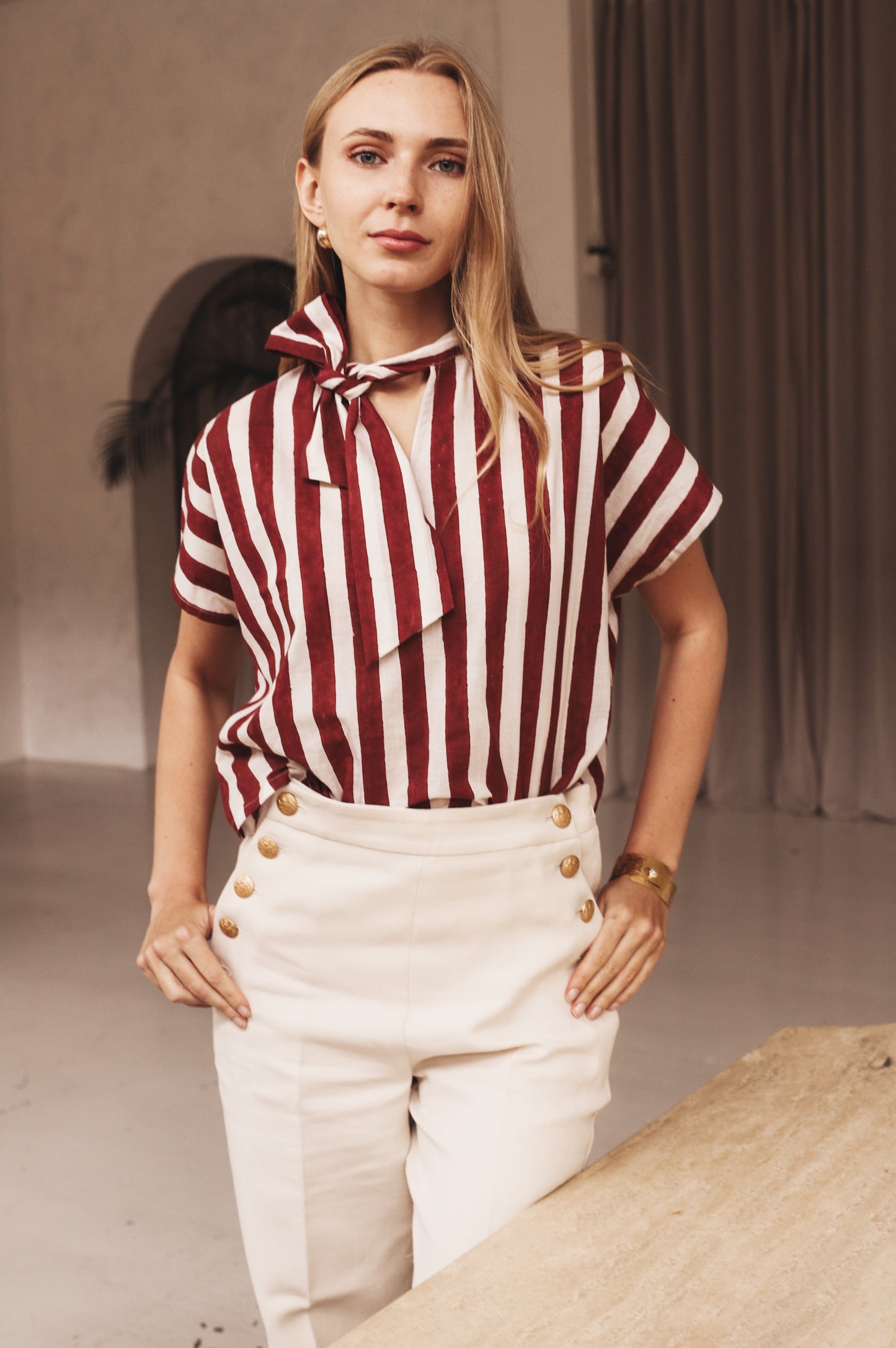 Mia Shirt in Stripes