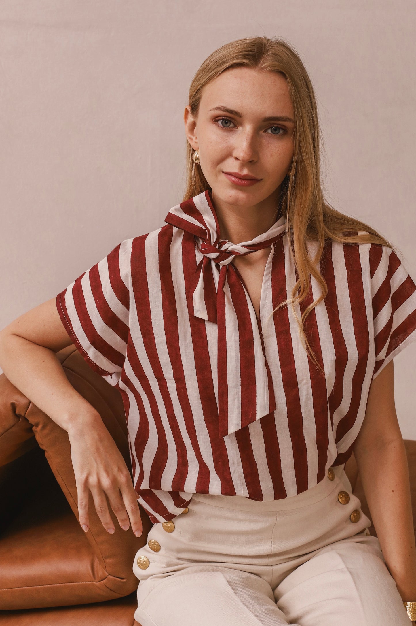 Mia Shirt in Stripes