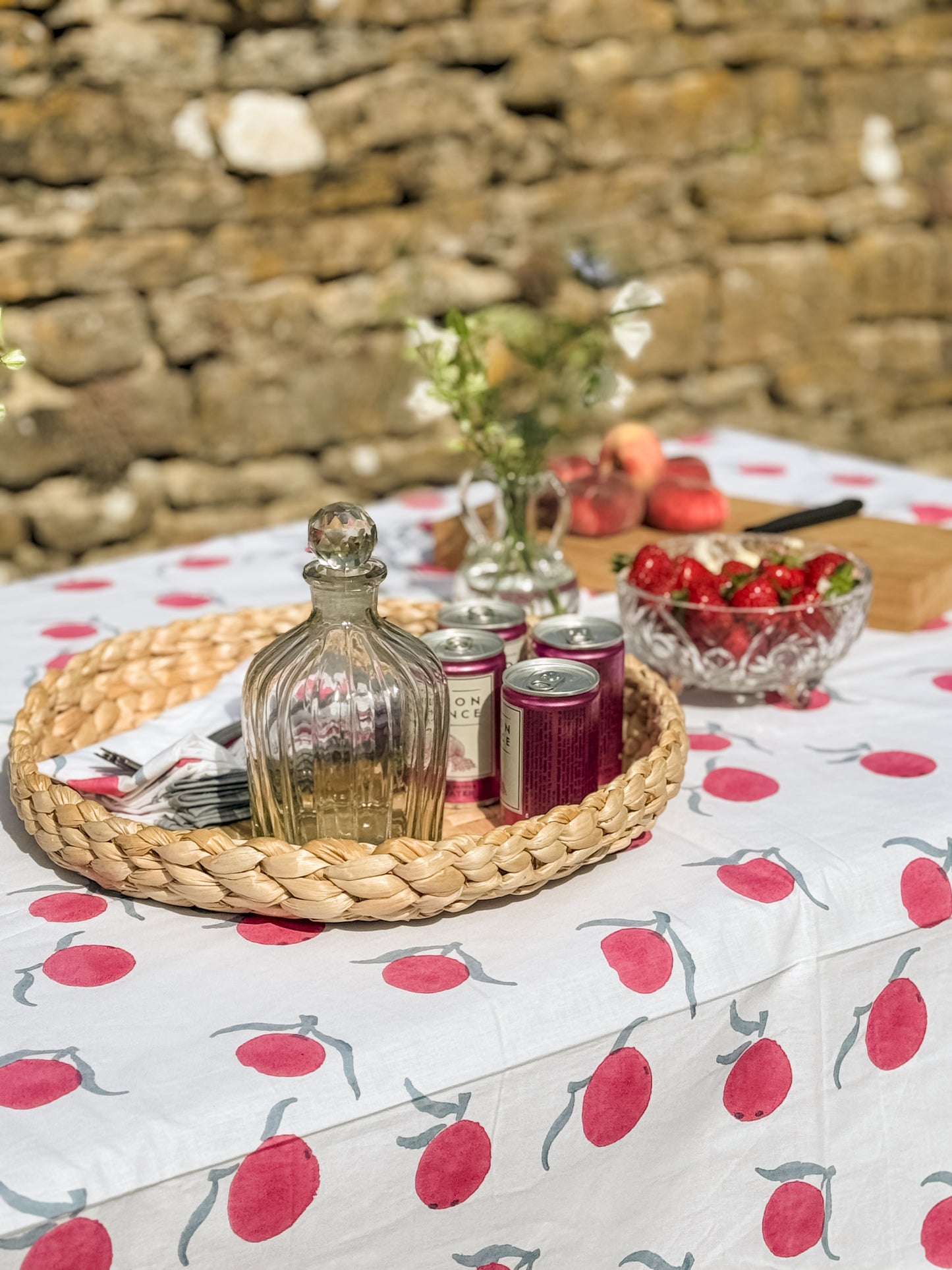 Georgia Peach Tablecloth