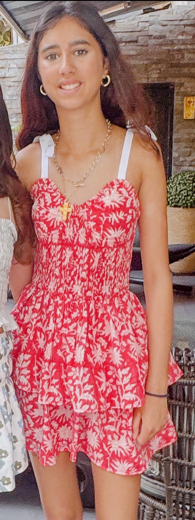 The Teen Winnie Dress - Red
