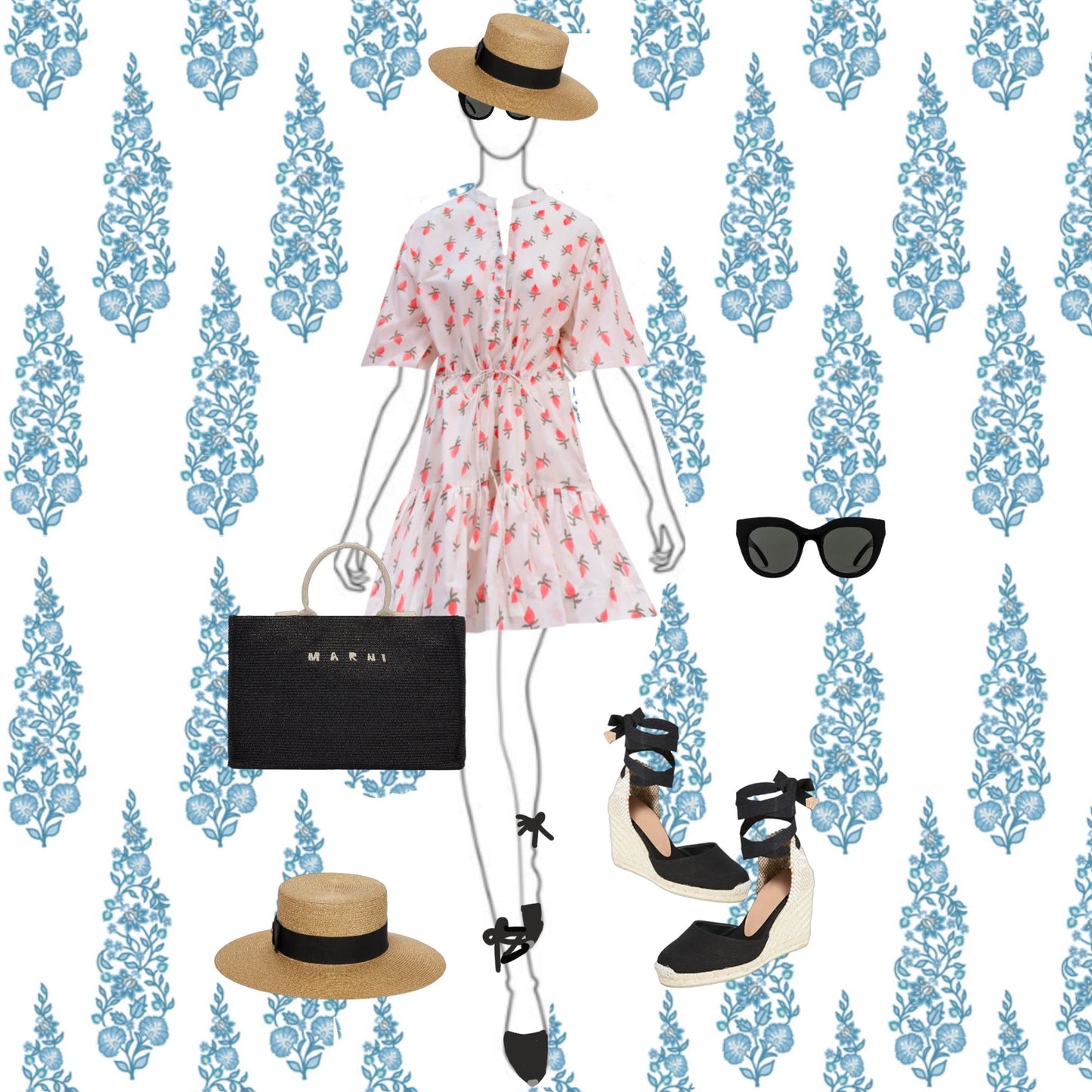 Stephanie Dress Rose