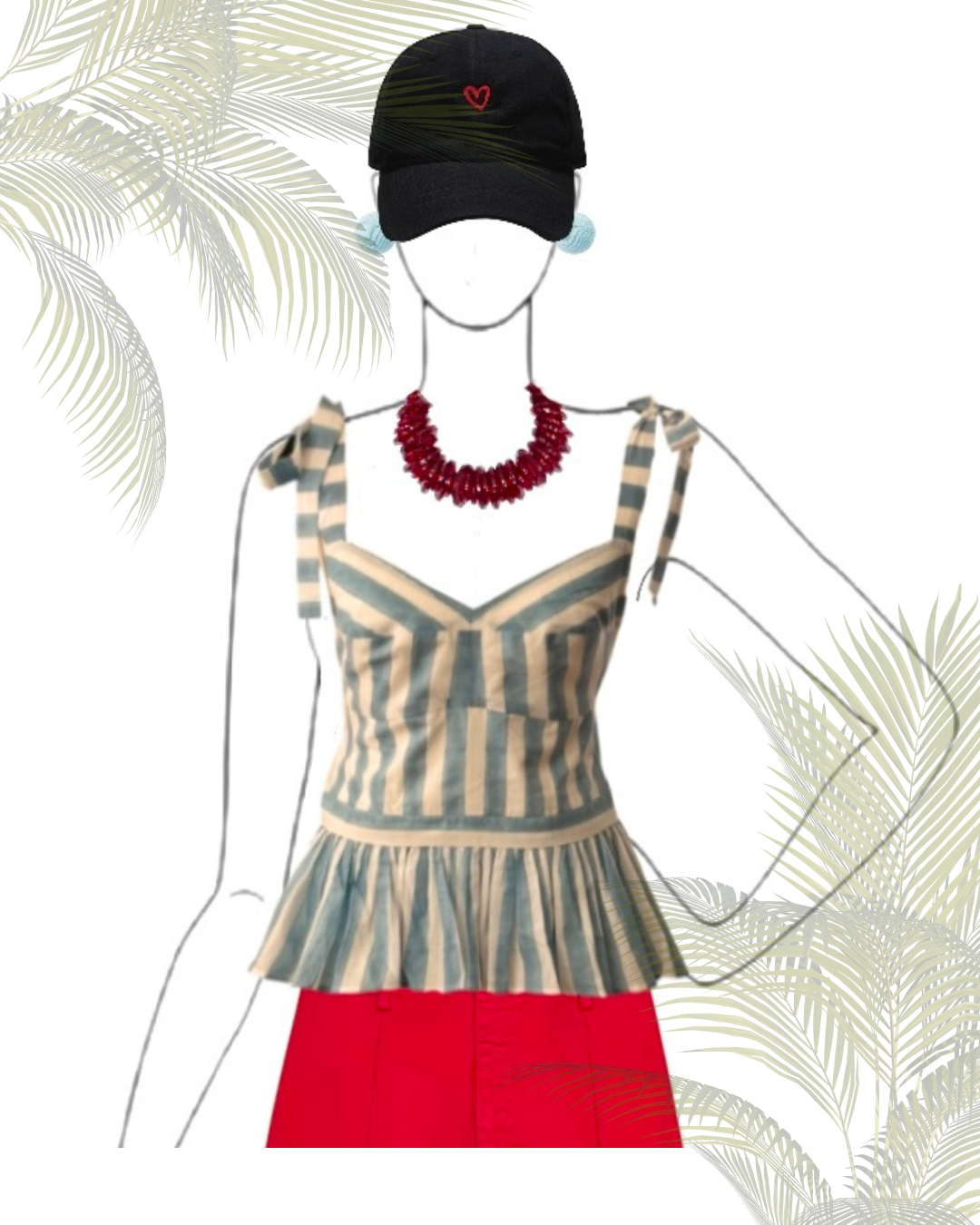Sienna Top - Blue