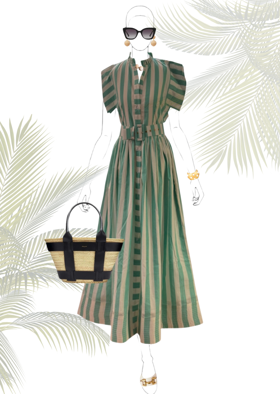The Isobel Dress -Mint