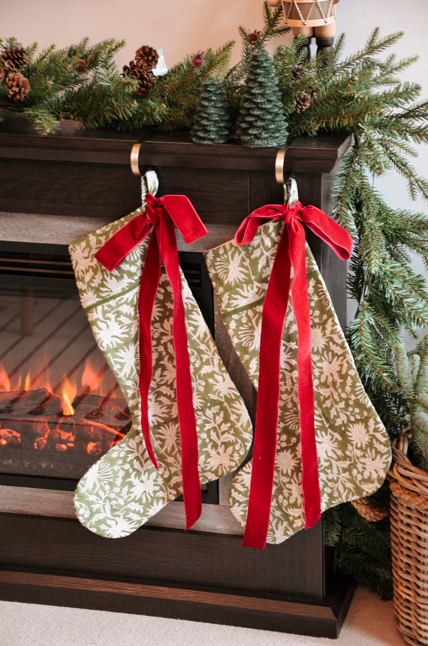 Dark Olive Stocking