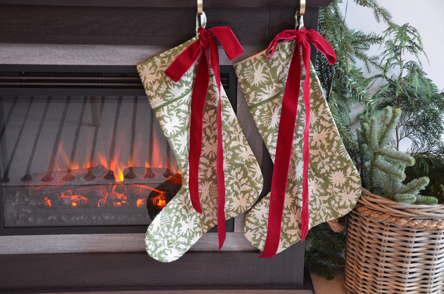 Dark Olive Stocking