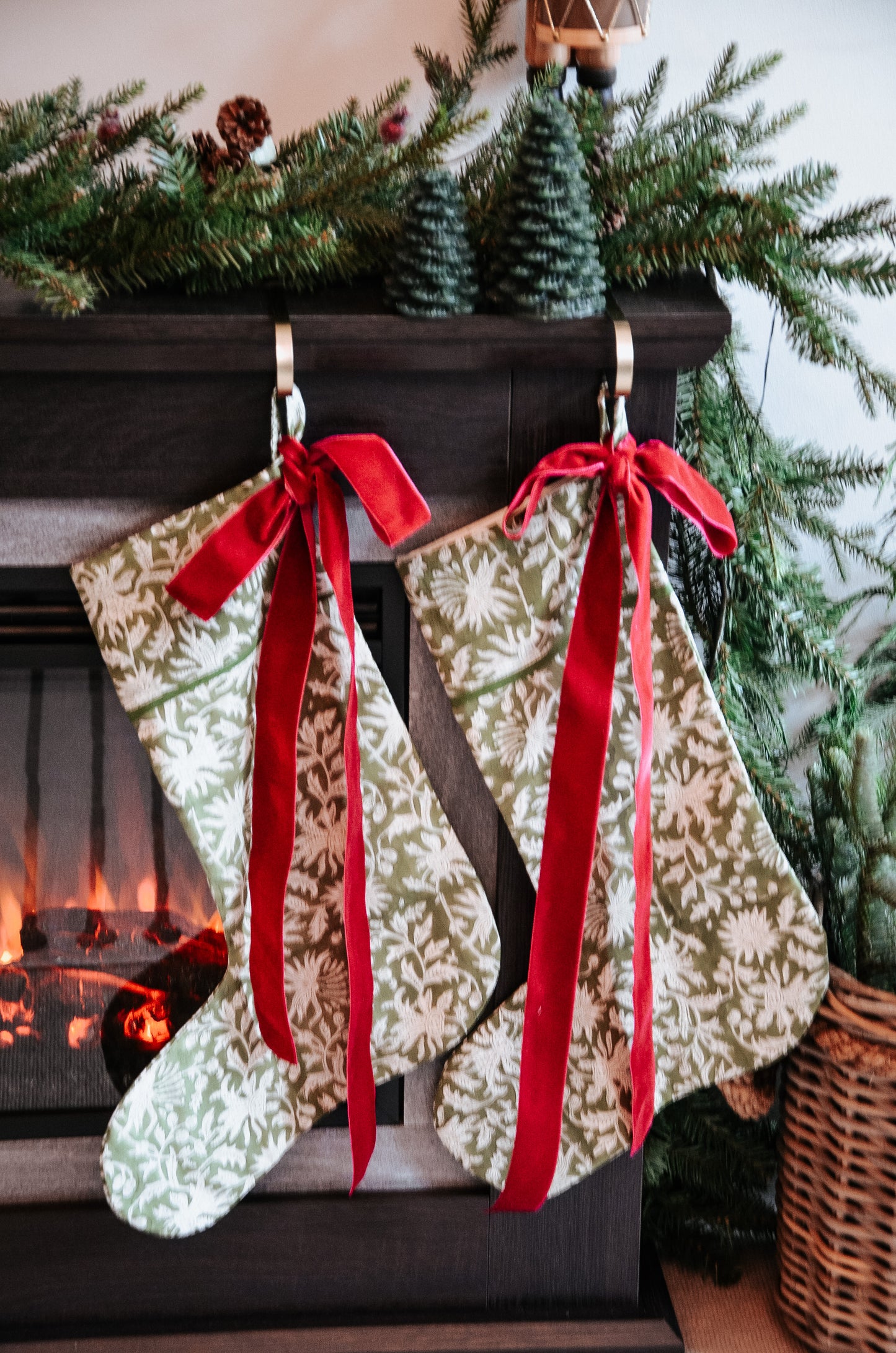 Dark Olive Stocking