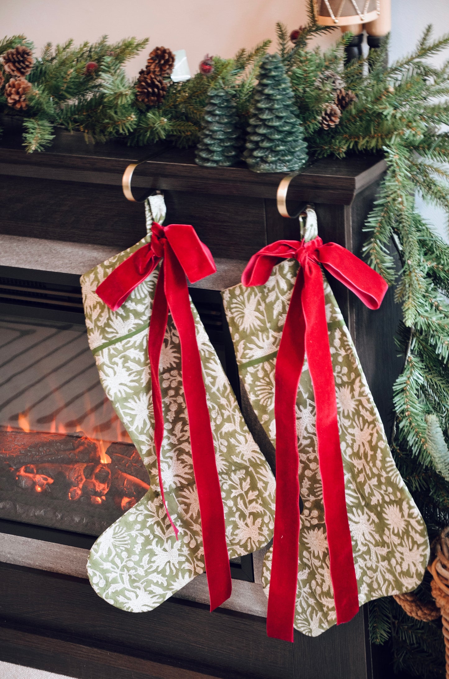 Dark Olive Stocking