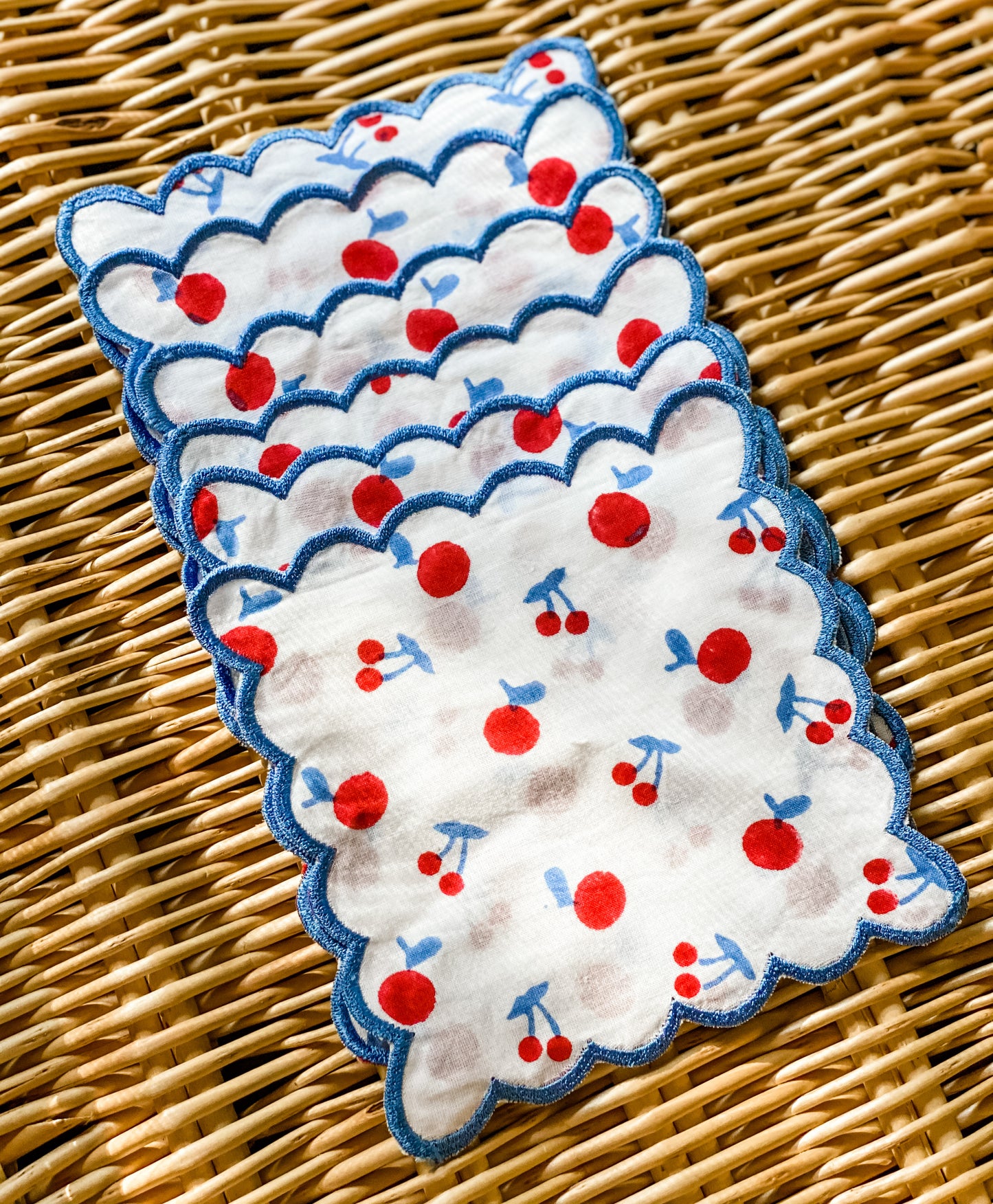 Six Cherry Cocktail Square