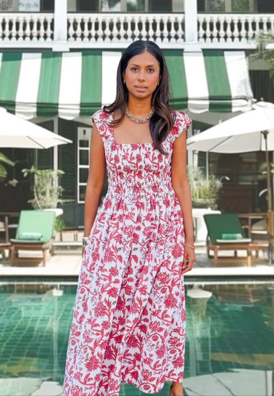 The Tilly Dress - Red