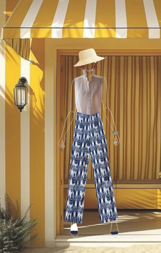 The Picnic Pant - Blue