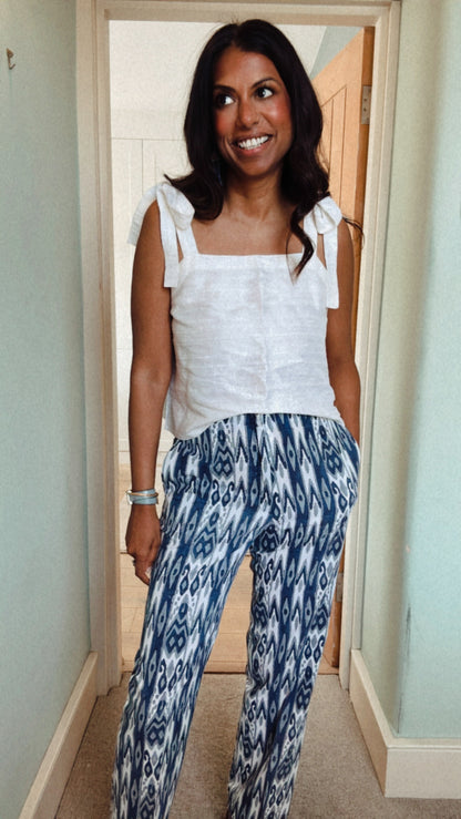 The Picnic Pant - Blue