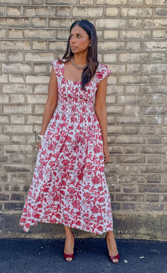 The Tilly Dress - Red