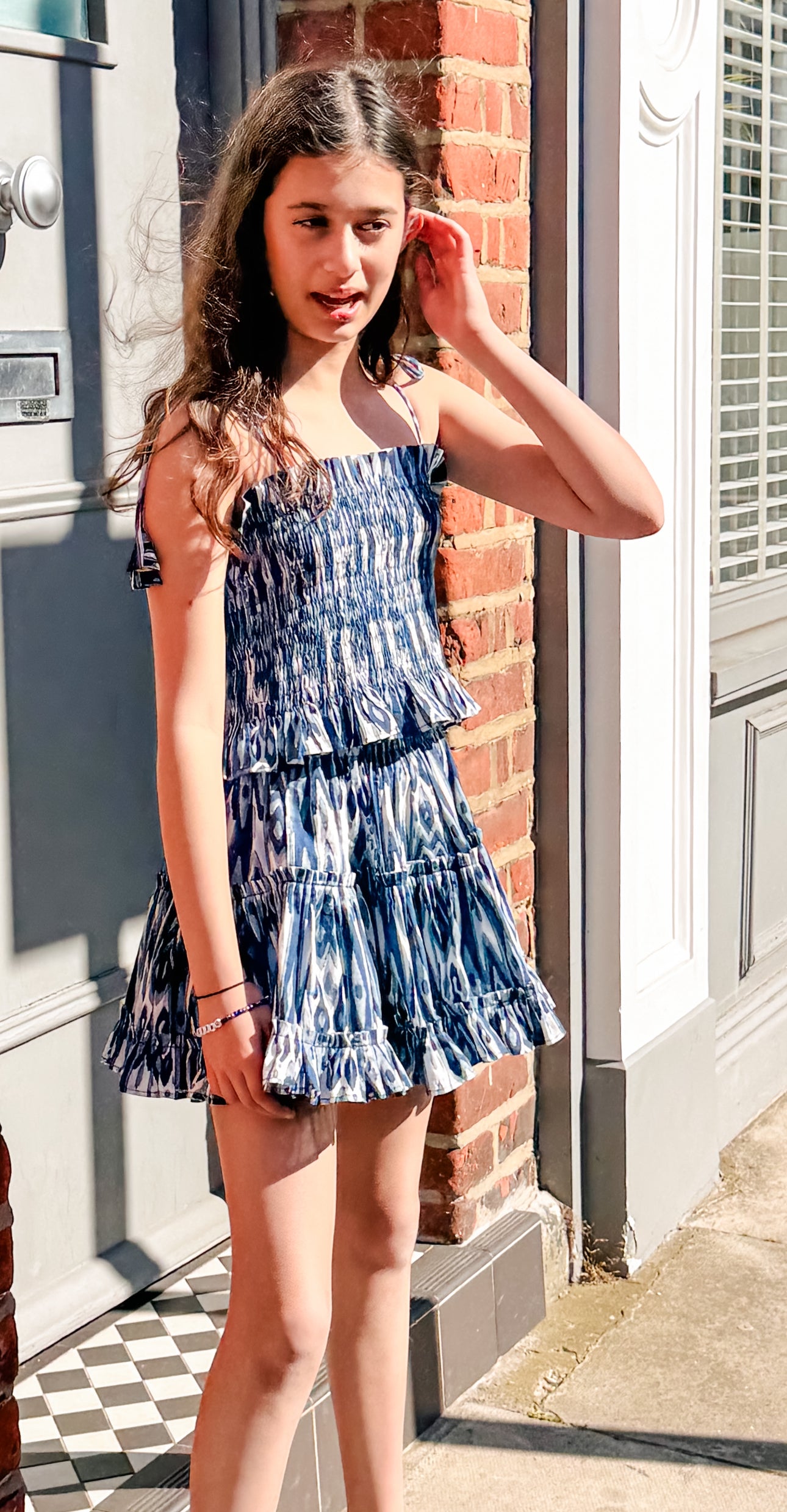 The Teen  Mimi Skirt - Blueberry