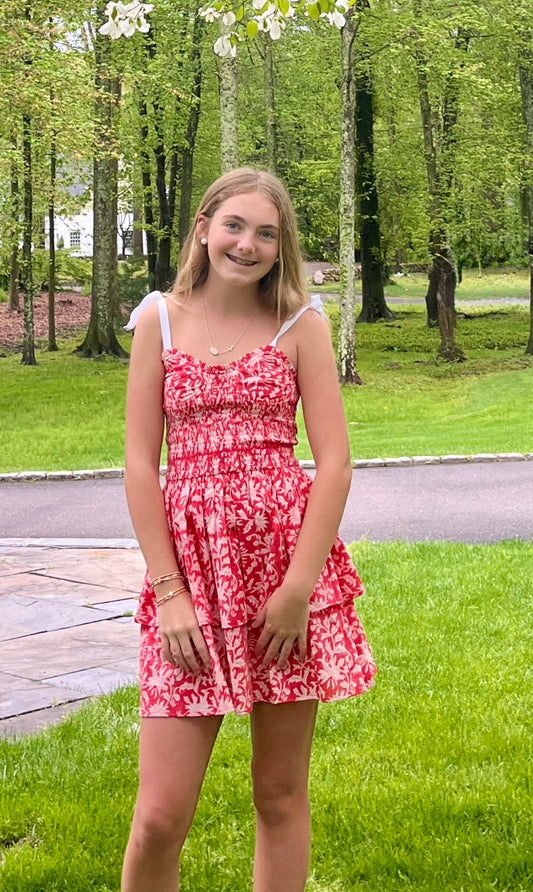 The Teen Winnie Dress - Red
