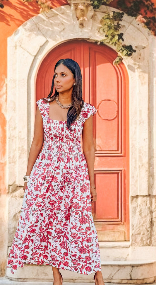 The Tilly Dress - Red