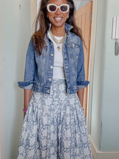 The Tessa Skirt - Blue