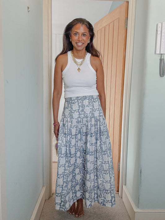 The Tessa Skirt - Blue