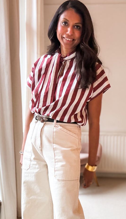 Mia Shirt in Stripes