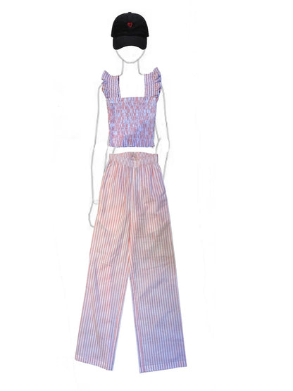 The Teen Weekend pant -Salmon