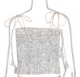 The Teen Poppy Top - Blue