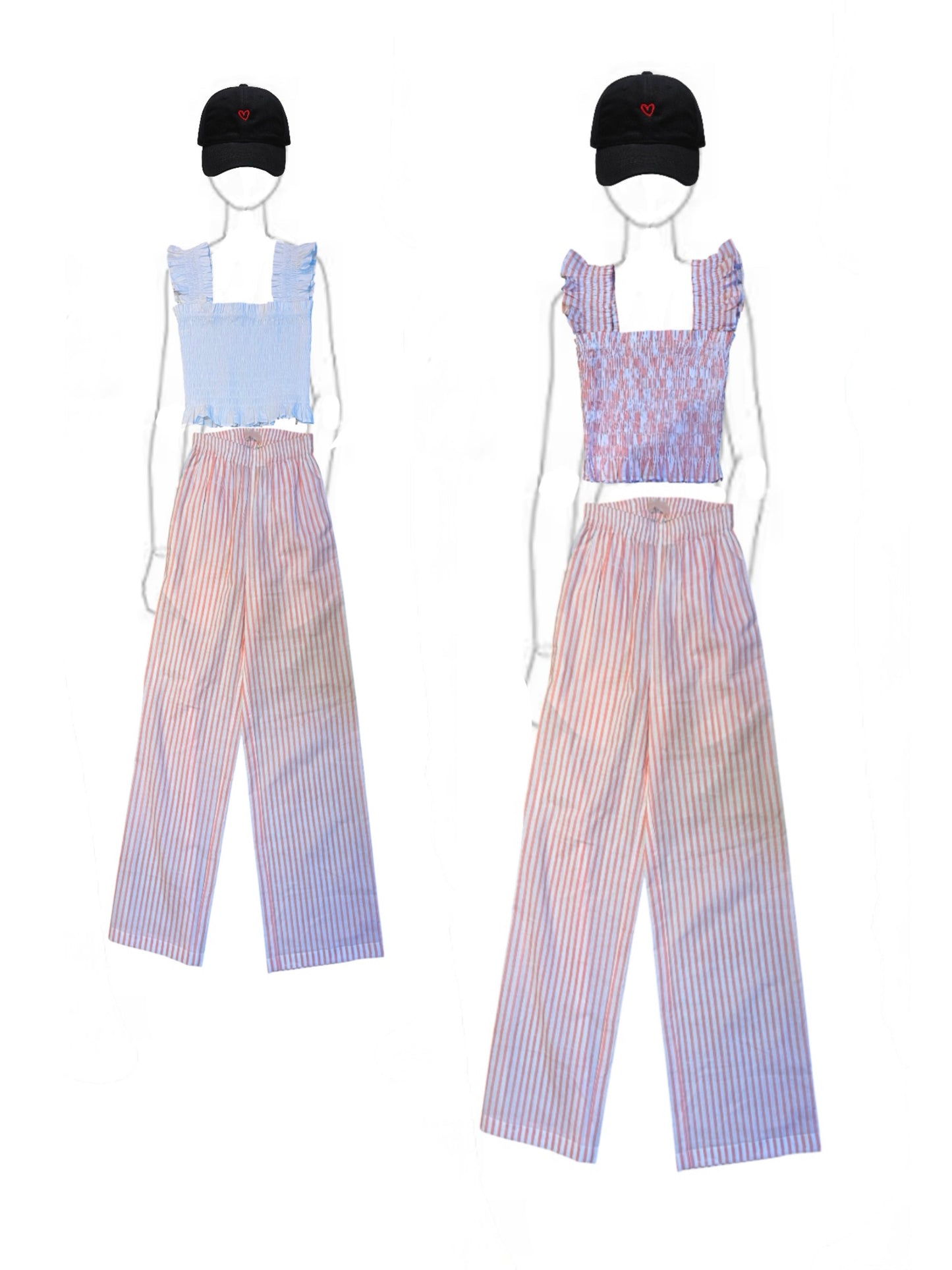 The Teen Weekend pant -Salmon