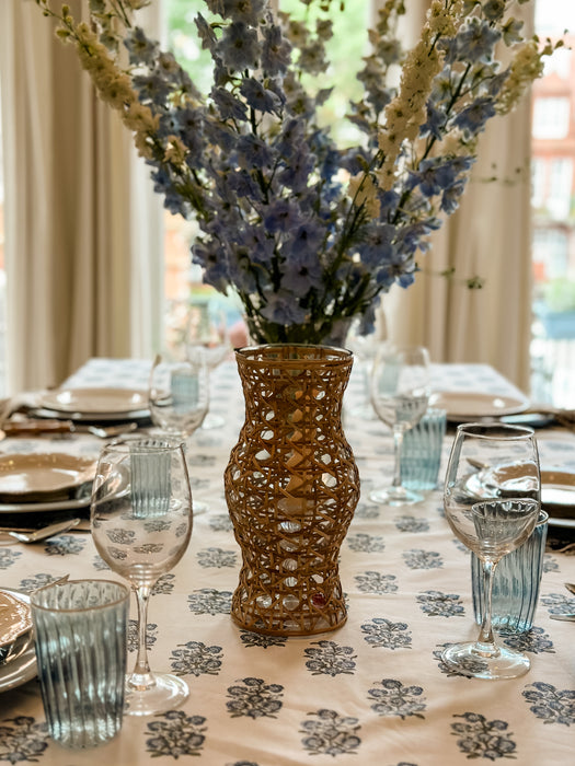 Parisian Blue Tablecloth