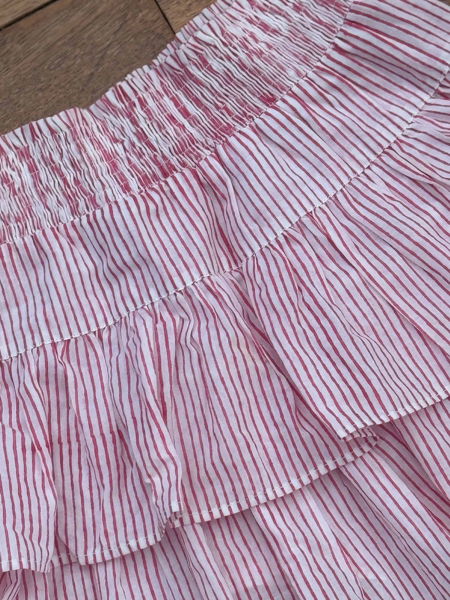 The Teen Summer Skort - Red