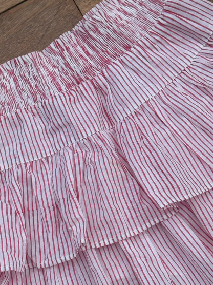 The Teen Summer Skort - Red