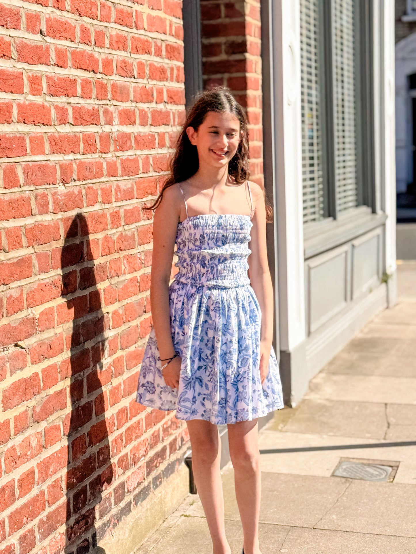 The Teen  Lillibet Dress -Blue