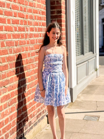 The Teen  Lillibet Dress -Blue