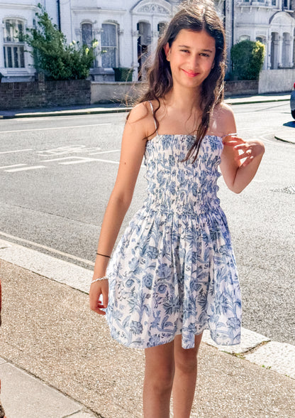 The Teen  Lillibet Dress -Blue