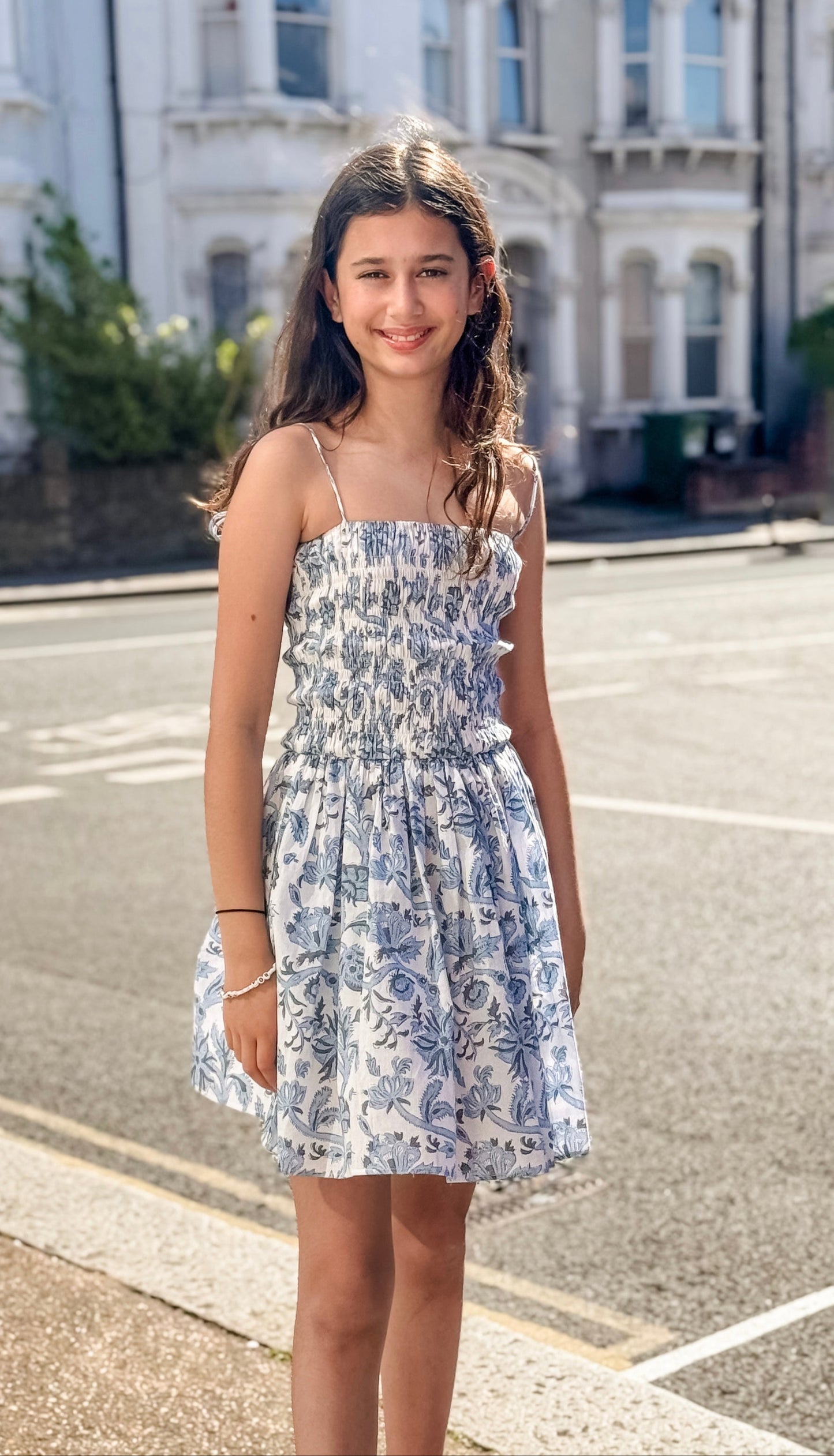 The Teen  Lillibet Dress -Blue