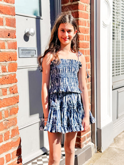 The Teen  Mimi Skirt - Blueberry