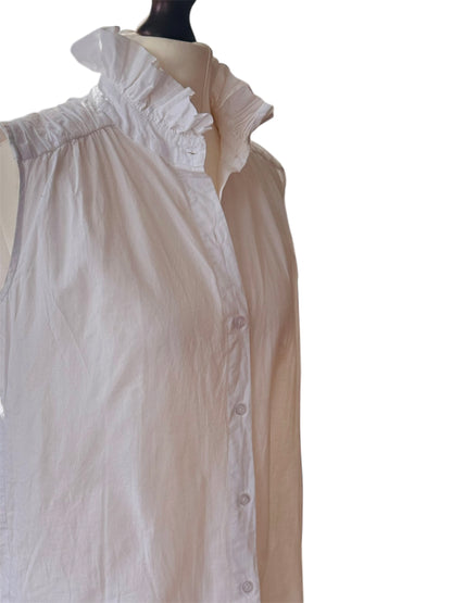 Ruffle Collar Shirt