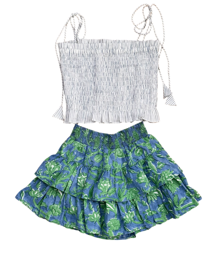 The Teen Poppy Top - Blue