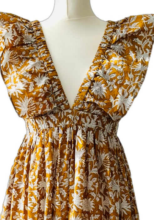 Jackie Dress Mustard
